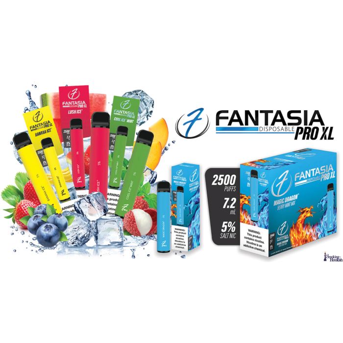 Fantasia Hookah Pen Flavors