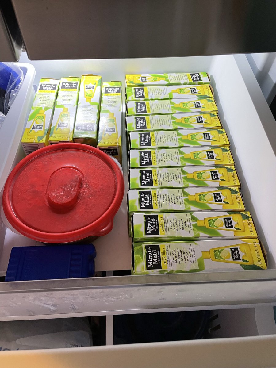 KKACPA's tweet photo. I hate to admit it but I have discovered a new fear:  FOROOLJ (fear of running out of lemon juice). https://t.co/WKjAGItv4G