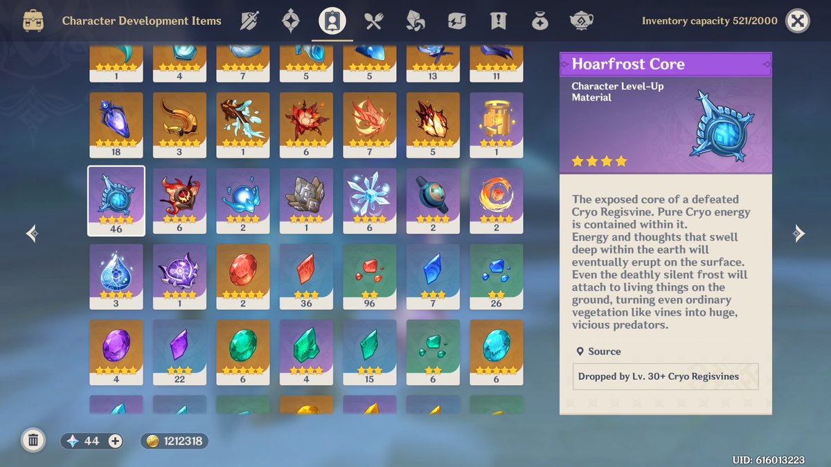 KREIDEKNIGHT's tweet photo. / GANYU BETTER COME HOME I FINALLY FARMED ALL THE CORES I NEED D< https://t.co/vLEhiTa53A