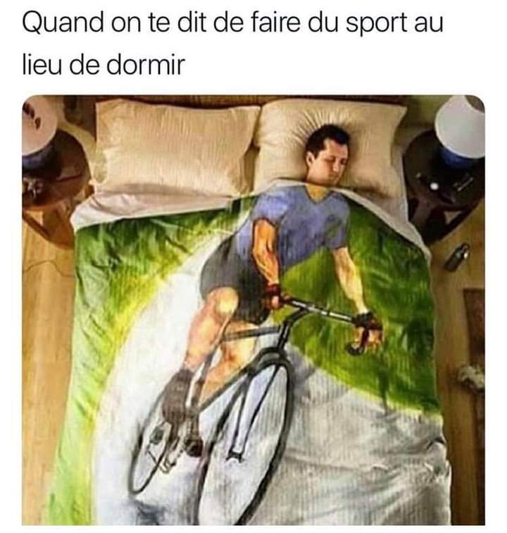 Je me disais bien que j étais fatiguée le matin 😏