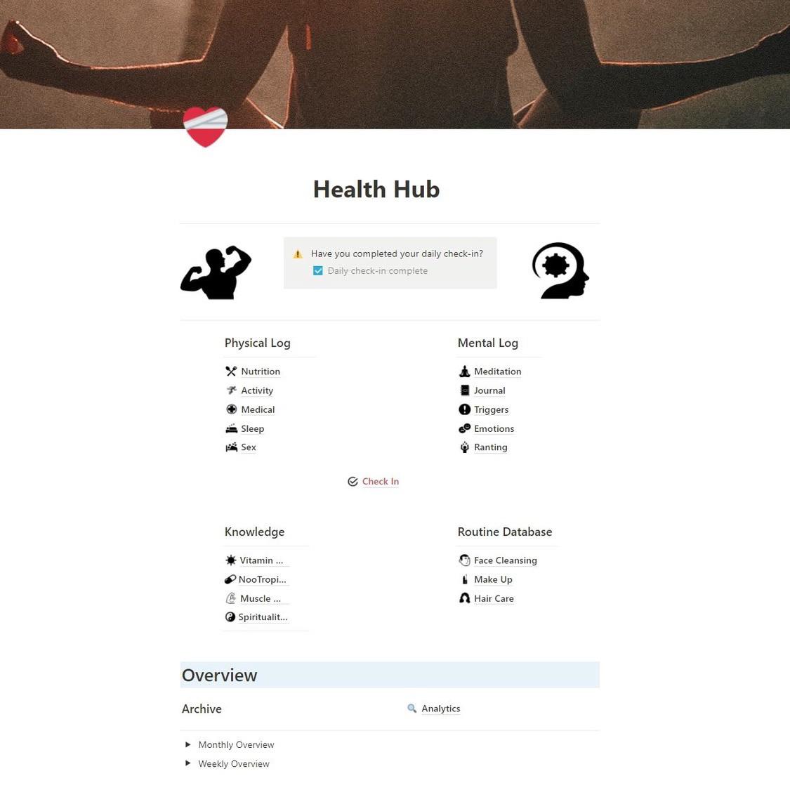 🎁 Late Christmas Give Away 🎁

🚀 I'm giving away 10 FREE copies of my Notion Template: 

Health Hub OS ($15) 

If you want to up your health game in 2022, this is for you.

Simply retweet this tweet and follow me to enter 🔁

Will DM the winners on January 7th!