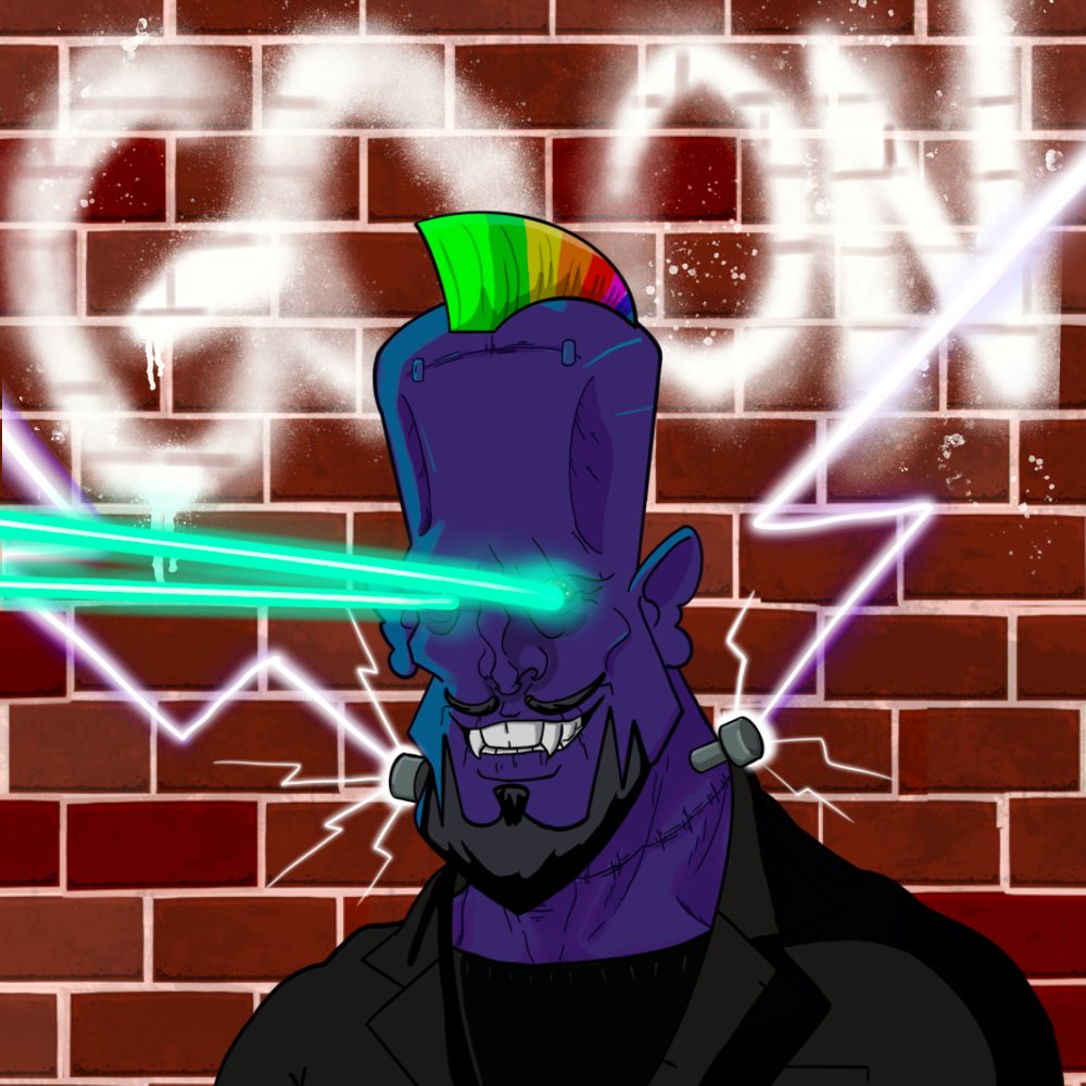FrankenGoonsNFT's tweet photo. A little holiday treat.

For 1 week. When you #MINT a Goon. We are going to gift you another one for free.

If you refer someone who mints a Goon (Discord invite tracker) you are getting $50 USD in #ETH 

Discord 
▶️ https://t.co/ylPUOrIuBw

#NFT #NFTCommunity #NFTs #nftcollector https://t.co/8PvbedFZR6