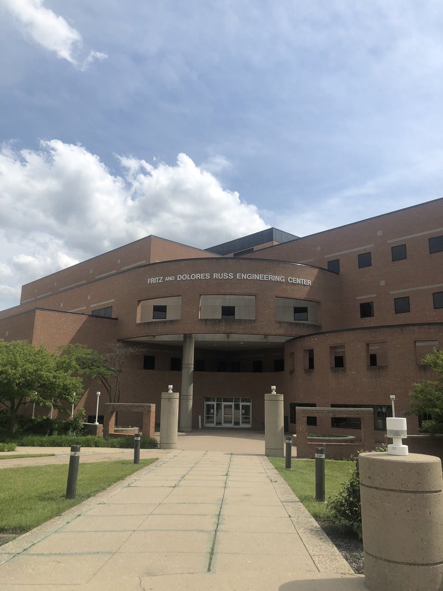 connorroadtrips's tweet photo. Here is the Russ Engineering Center: College of Engineering and Comouter Sciemce, and it is named after Fritz and Dolores Russ. Also, here is the Joshi Research Center. #usa #ohio #greenecountyohio #bathtownshipgreenecountyohio #wrightstateuniversity #wrightstate #fairbornohio https://t.co/Wp6BysUZFb