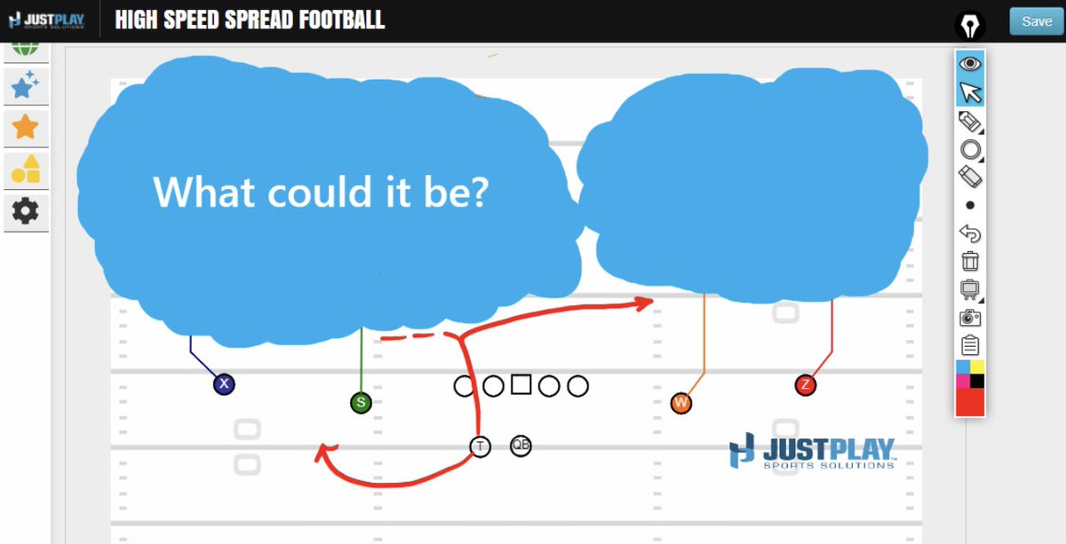 dacoachmohuddle's tweet photo. Dialing up @justplayfb and @epicpenapp getting ready for clinic season. #PowerPlaybook https://t.co/XPhJguQ8mR