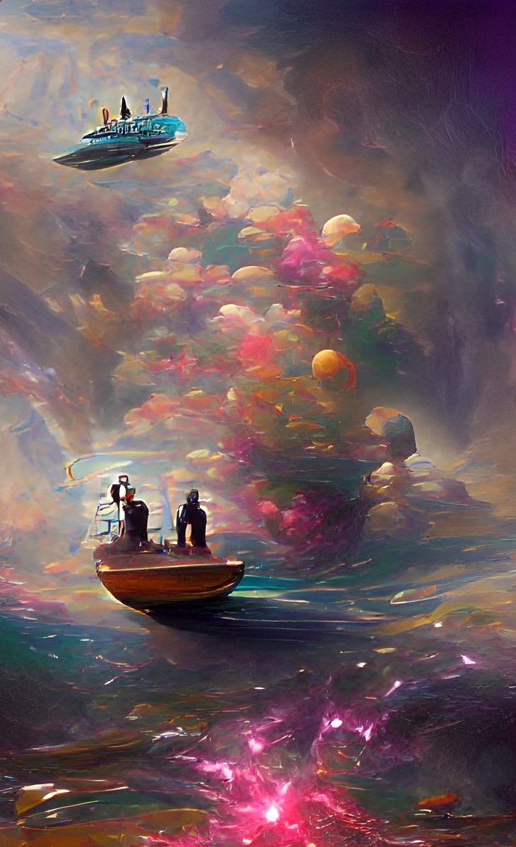 >>Artificial Intelligence thinking about words and turning them into images.

•Japanese Pictures.
•Artificial Things.
•Aphrodite
•Parallel Universe.

>>Follow me for more😁😁.