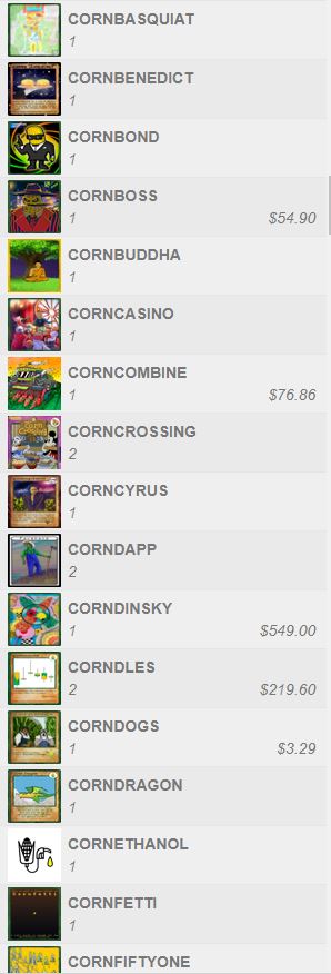 WormDavid's tweet photo. Love the corn section of my wallet @BitcornCrops https://t.co/cMK4zNtdLO