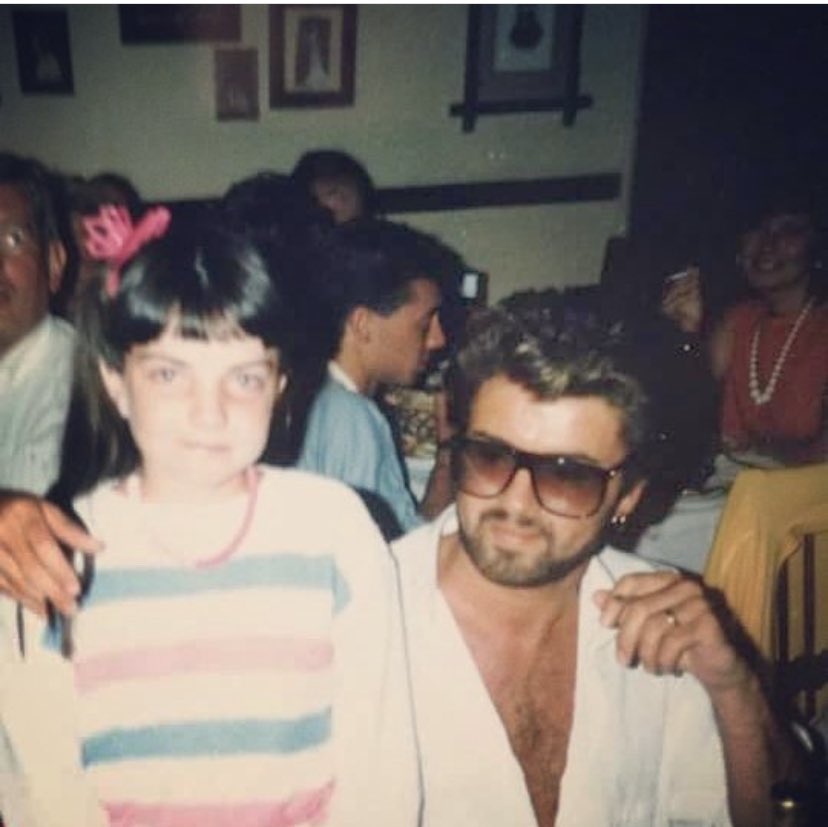 therealloopyh's tweet photo. @scott_mills @BBCRadio2 Yes and yes! Met him in the 80’s in a restaurant in Portugal. Was a big Wham fan and as you can see from my eyes I was slightly overwhelmed 😂 He was lovely. https://t.co/1PcBEF2eVs