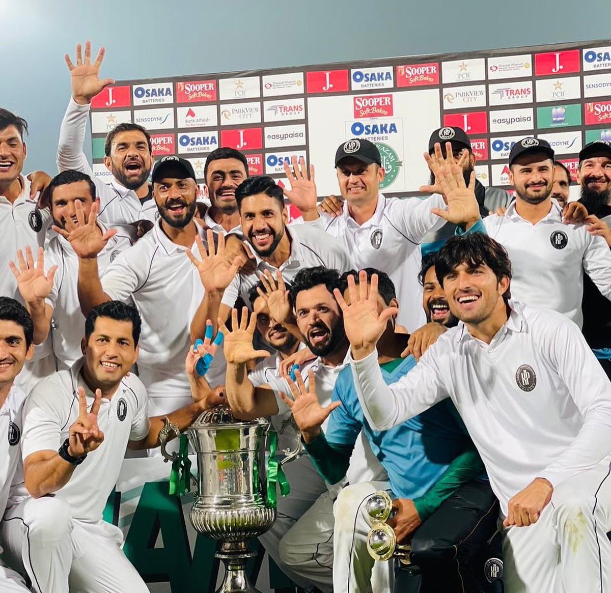 Younus Khan (@younusk75) on Twitter photo So good to see <a href="/KPCricket19/">Khyber Pakhtunkhwa Cricket</a> securing their 5th consecutive 🏆 in the last two years of domestic cricket. The KP region offers a lot of talent & the results are a proof of that. It’s time cricket goes back to the empty stadiums of Peshawar to inspire the next generation. So good to see <a href="/KPCricket19/">Khyber Pakhtunkhwa Cricket</a> securing their 5th consecutive 🏆 in the last two years of domestic cricket. The KP region offers a lot of talent & the results are a proof of that. It’s time cricket goes back to the empty stadiums of Peshawar to inspire the next generation.