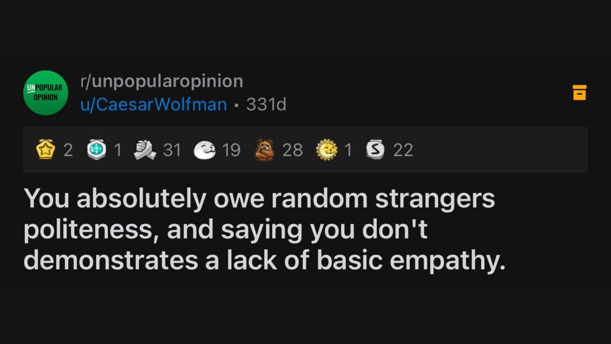 I present to you this year's most popular r/unpopularopinion(s).