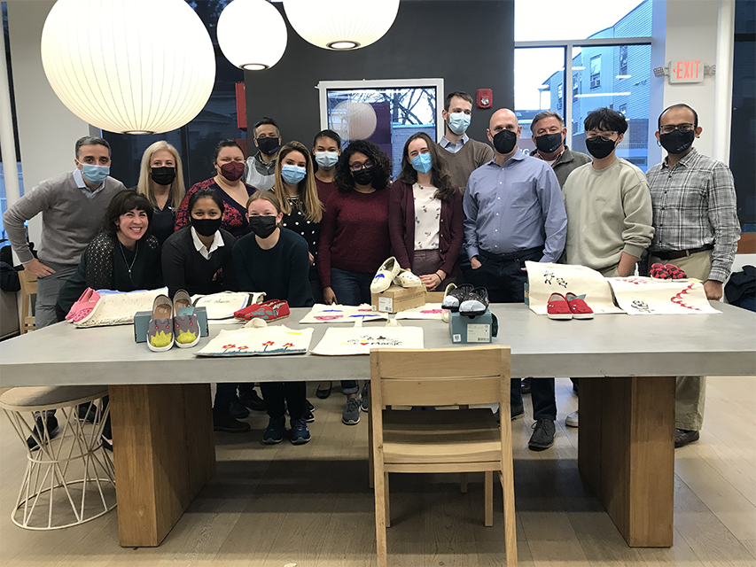 actnano's tweet photo. We had a great time painting shoes for #soles4souls, a non-profit organization that donates new and gently used shoes to the homeless and those in need.
#givingback #teambuilding #greatplacetowork https://t.co/uI1BhJJg45