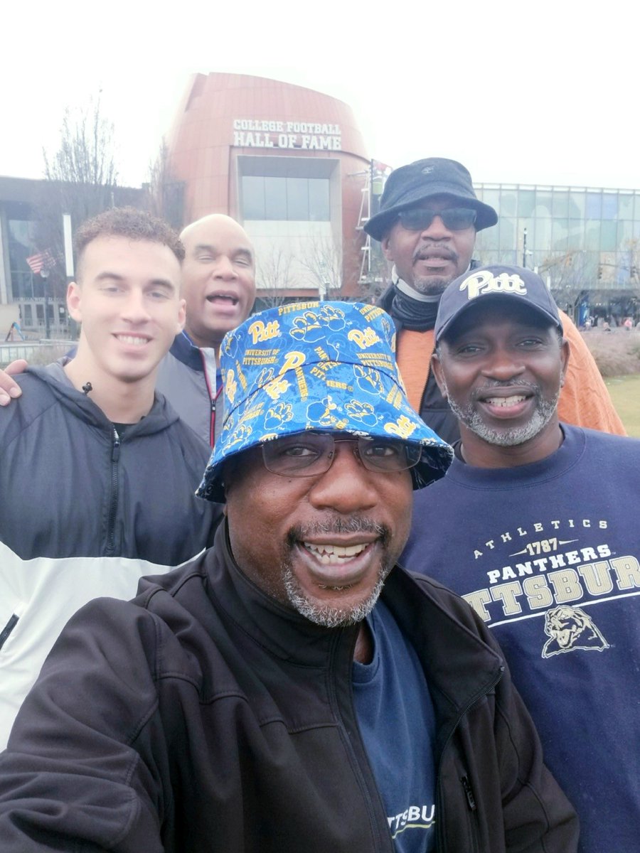 Pitt gang at the College Football HOF!