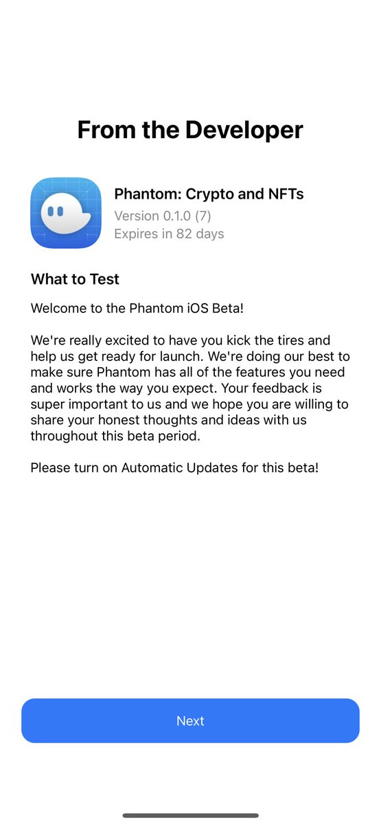 RyanNegri's tweet photo. Yeah, the @phantom iOS wallet is 🔥

Really excited for this to be publicly available. NFTs 🚀📈 https://t.co/FQwxpxYFbh