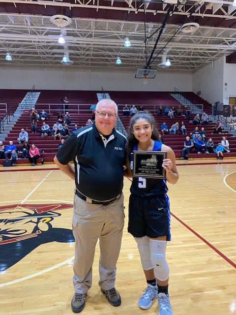 LCHolidayHoops's tweet photo. Congrats to the @TeamSilentGuard Defensive Player of the Game, Nadine Johnson! https://t.co/GswBTV7nWp