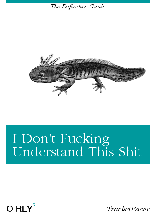 TracketPacer's tweet photo. my life as an O'Reilly book cover https://t.co/cAxJetnco0