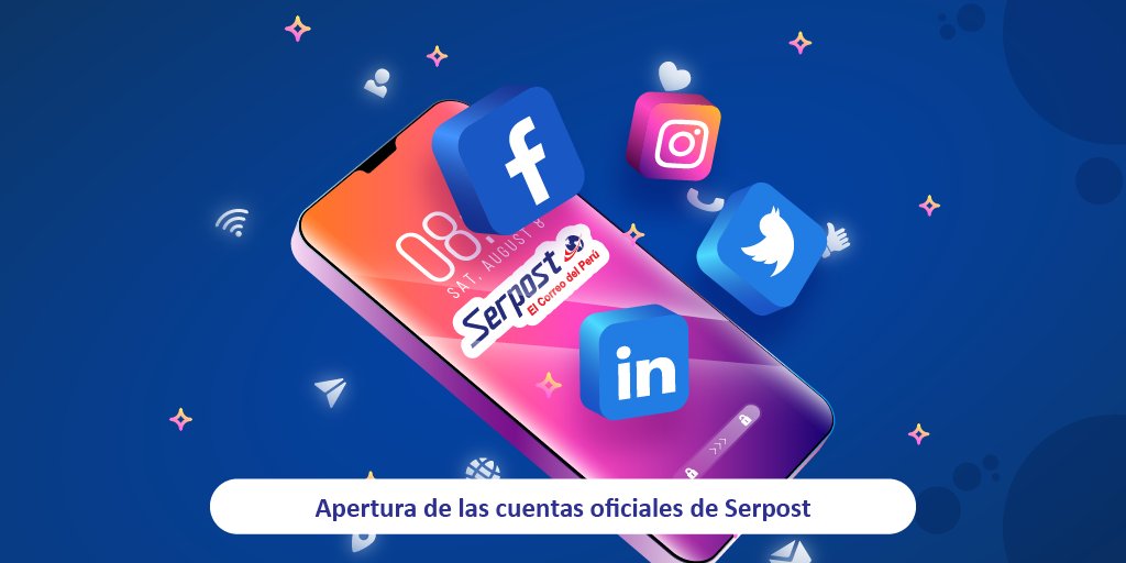 SerpostPe's tweet photo. 🙌Agradecemos a todos los peruanos y peruanas que confiaron en nuestro servicio este año...
Y en este 2022, seguiremos trabajando para brindarles la mejor experiencia del servicio enfocados en el cliente 👥 y abriendo paso a la transformación digital del correo del Perú 📨. https://t.co/jzRs0DlTyu