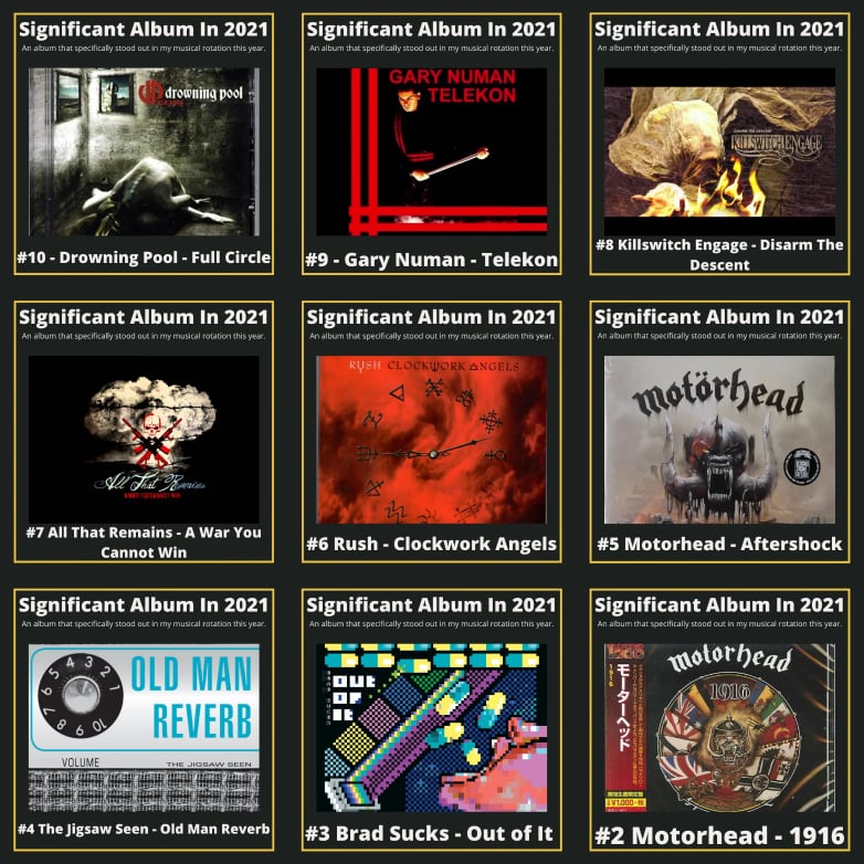 TigerDriverUK's tweet photo. The other day, I listed the ten most significant albums to me this year. I've only shared the top 9 to build suspense and definitely not because the app would only let me upload 9 photos to the collage

Full assessment on Facebook:
https://t.co/ApfOxZ8PtH https://t.co/a0bNr0eRRZ