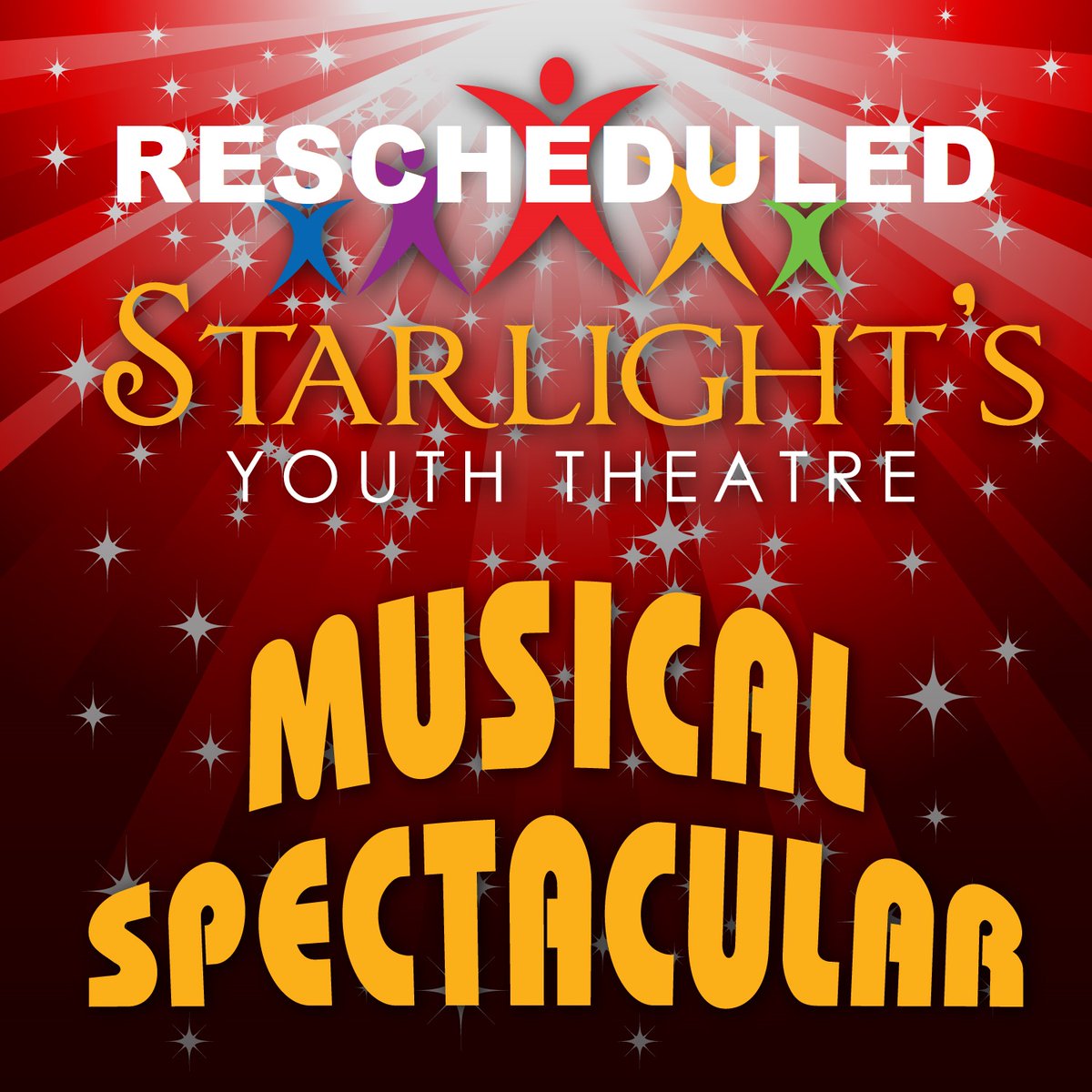 Due to the increased rise in community Covid cases and out of an abundance of caution, Starlight's Musical Spectacular scheduled for January 8th production to has been rescheduled for May 28, 2022. All tickets will be transferable to the new date.