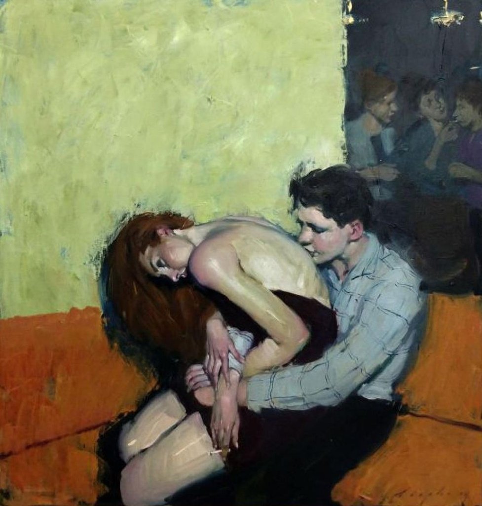 solisolsoli's tweet photo. Kissing Her Back by Malcolm T. Liepke https://t.co/jvmUJyP2hn