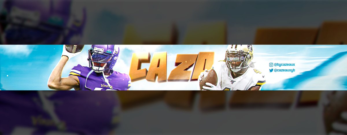 Youtube banner done for <a href="/CazeauxYT/">CAZ🧑‍💻</a> !

LIKE &amp; RETWEET💙
