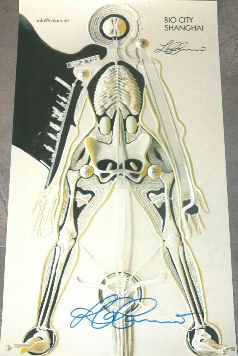 Cultobjects's tweet photo. Poster of Bio City Shanghai by Luigi #Colani from 1983
Internal Organs of the Human Body are transformed into City Institutions:
Head - Administration
Lungs - Park
Power Station Located Middle in the Park
Traffic Through Arteries
Feet are information Center https://t.co/1oCDHS9WZ7