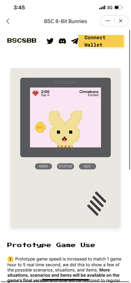 8Bitbunnies's tweet photo. HAVE YOU SEEN IT?
Try our game prototype and see what is this all about. More exiting news coming soon! #8BB #BSC #mint #bscpixelart https://t.co/uxy0Hxav8i