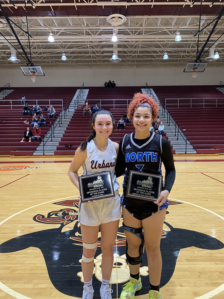 LC Holiday Hoops (@lcholidayhoops) on Twitter photo FINAL (GIRLS):
62 Urbana (OH)
50 North Hardin
SPEDA Offensive Player of the Game: Urbana’s Maleigh Murphy
<a href="/TeamSilentGuard/">Silent Guard</a> Defensive Player of the Game:
North Hardin’s Desiree Bryant FINAL (GIRLS):
62 Urbana (OH)
50 North Hardin
SPEDA Offensive Player of the Game: Urbana’s Maleigh Murphy
<a href="/TeamSilentGuard/">Silent Guard</a> Defensive Player of the Game:
North Hardin’s Desiree Bryant