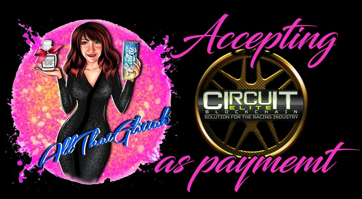 NOW ACCEPTING $CRCTE AS PAYMENT🏆

Please welcome All That Glittah to #TeamCircuit! This amazing team produces custom products that allow businesses &amp; individuals to express themselves

Proceeds go directly to numerous #Charities

facebook.com/allthatglittah
<a href="/coinkit_/">CoinKit</a> mon 20 600 $btc