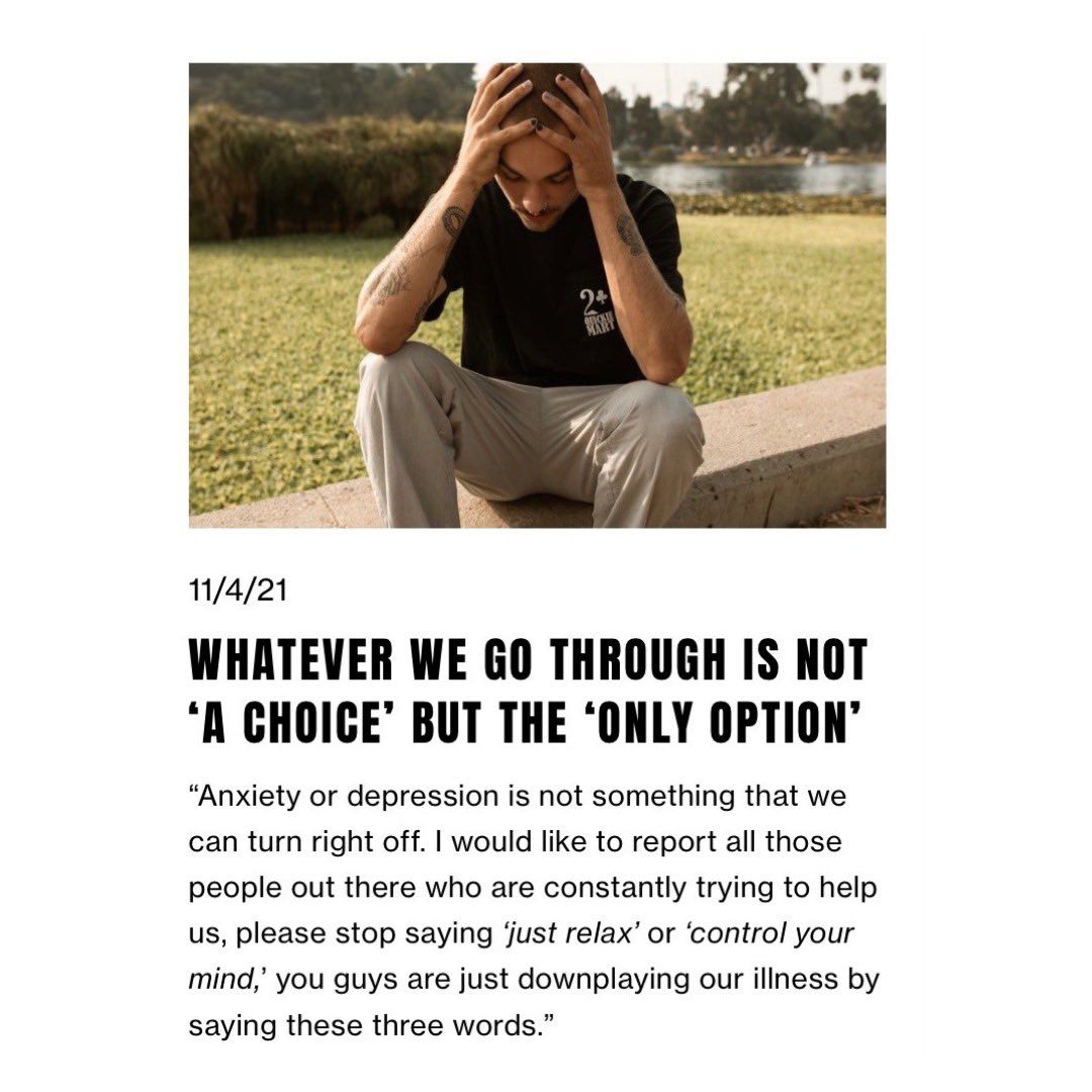 DINDARKNESS_'s tweet photo. A member from our community talks about her struggles with  #anxiety and #depression. 🖤

 https://t.co/I4MjpVktpc

#mentalhealth #WritingCommunity #writerslift #startup https://t.co/vZzRYg2DUf