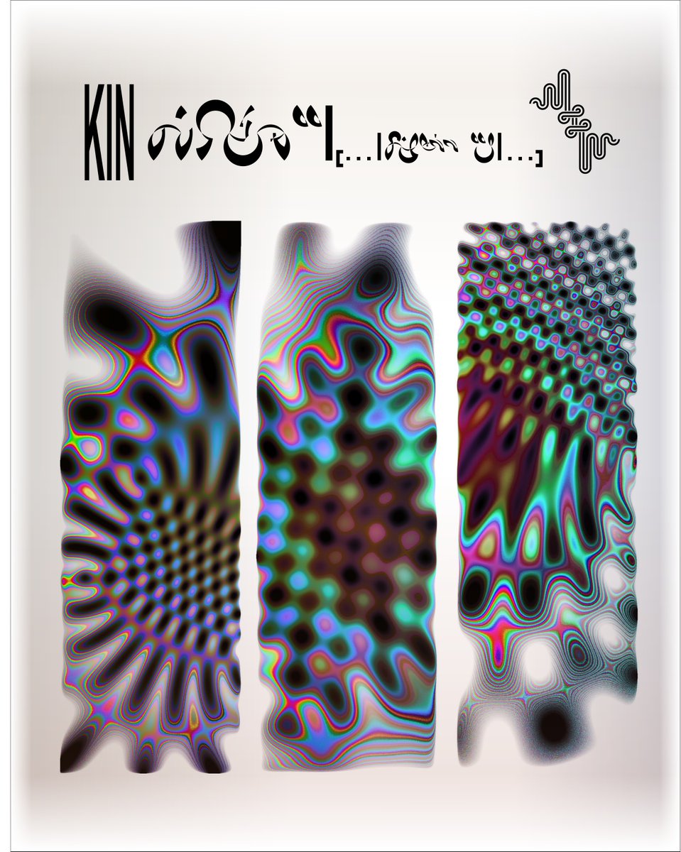 harvey_rayner's tweet photo. Generative characters here. Does this make it too graphical? #quasicrystal #nftcommunity #FoundationNFT  #generativeart #colornft #creativecoding https://t.co/jJUx3jjQtR