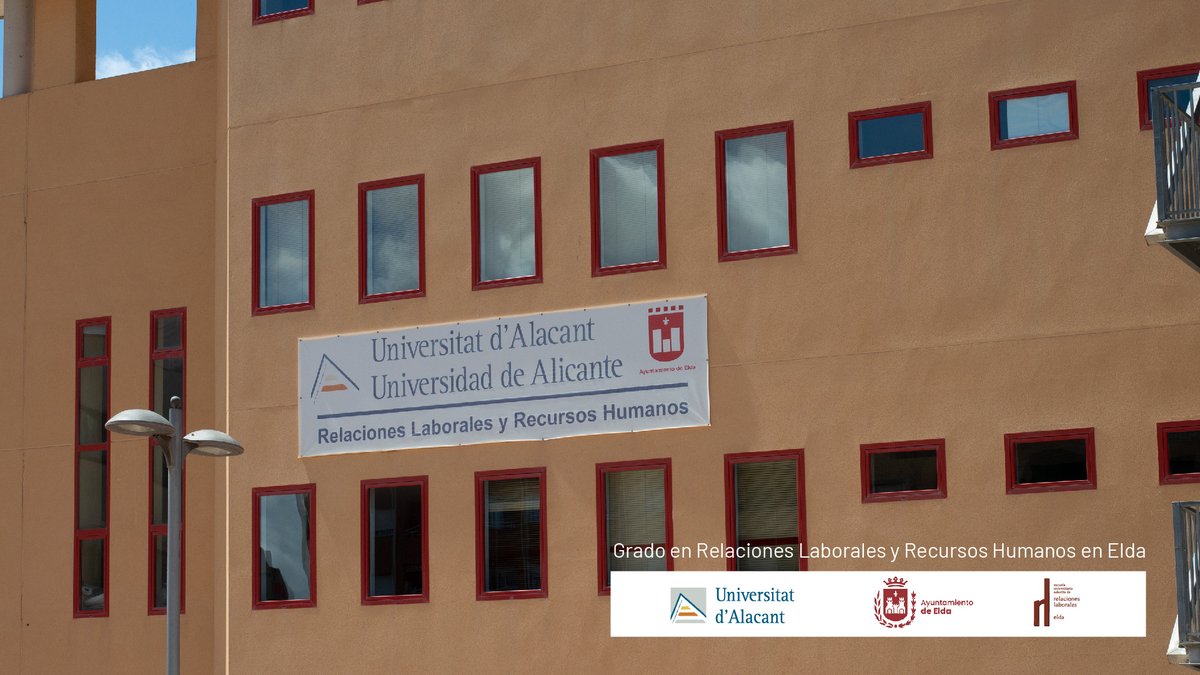 La Escuela universitaria de Relaciones Laborales de Elda <a href="/EurleElda/">Eurle Elda</a>, de la <a href="/UA_Universidad/">Universidad de Alicante UA</a>, ha convocado plaza de profesor/a asociado/a de Estadística. La licenciatura o grado de Sociología figura como titulación que permite presentarse 👉 Entra en su web web.ua.es/eurle