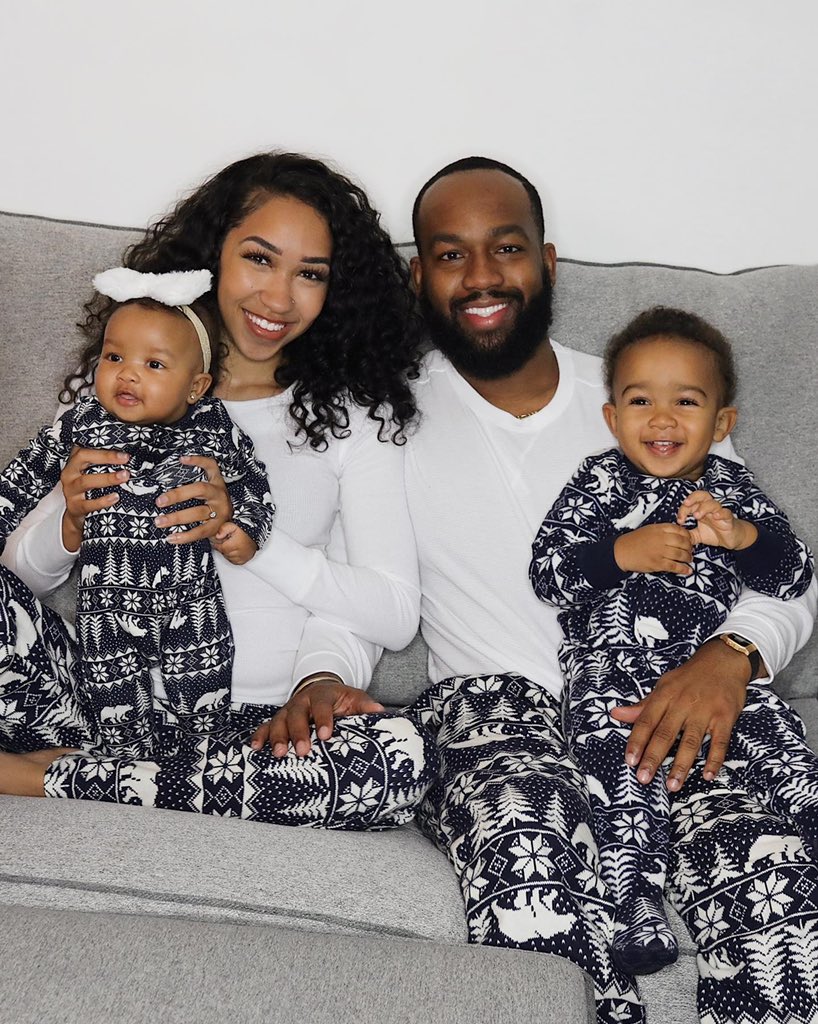 jaylabrenae's tweet photo. Henry family PJs❤️ this year vs. last year! https://t.co/vImhbj21mu