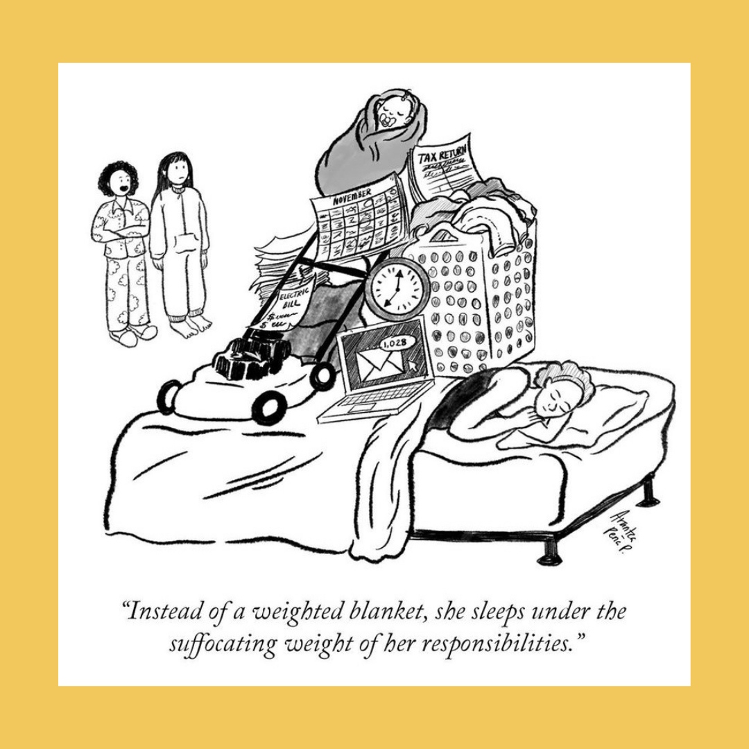 cubbiekit's tweet photo. Welcome to motherhood via @newyorker https://t.co/Y0XdYa7gHb