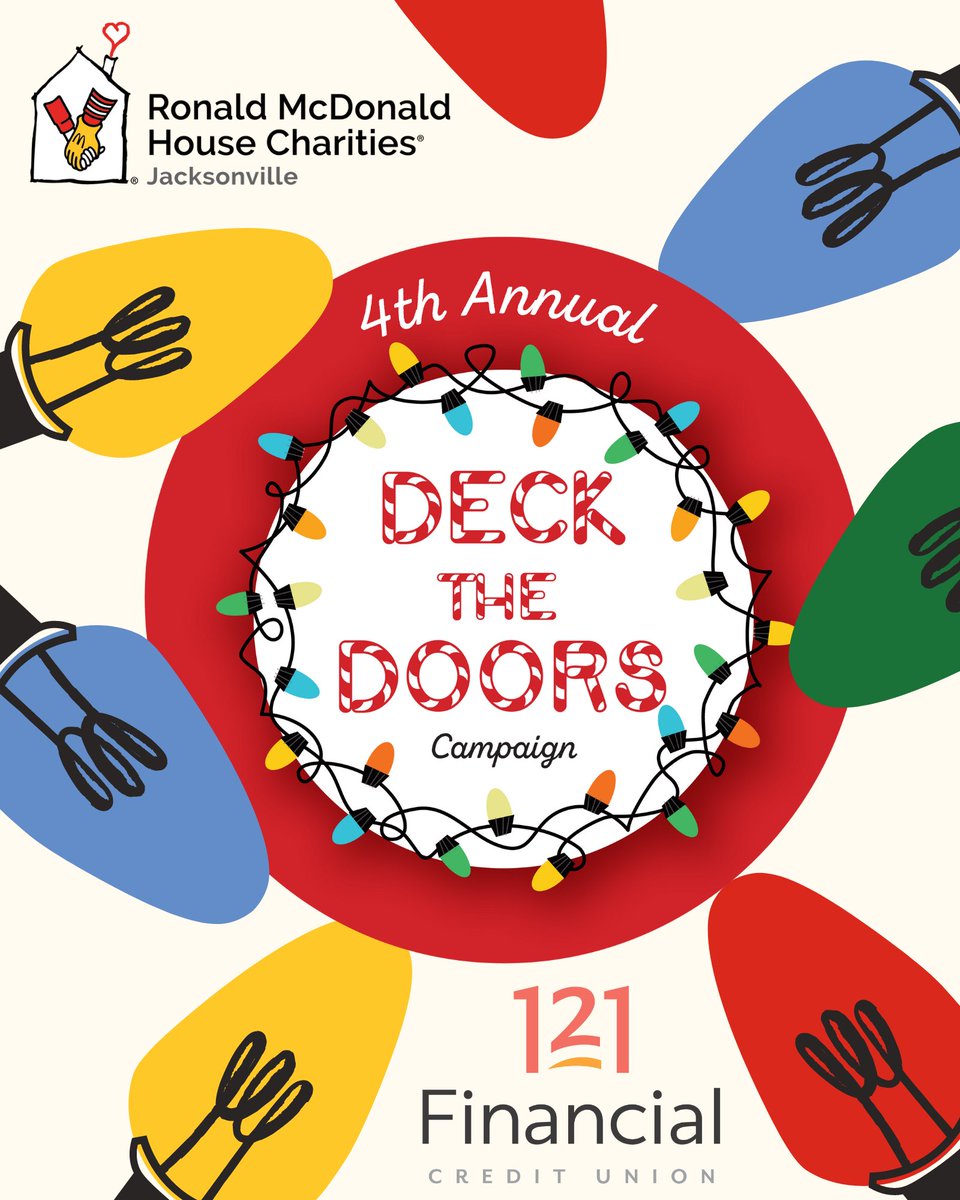We are excited to say that through the Deck The Doors Campaign, you have helped to raise over $160,000 to support our mission to provide lodging meals, transportation and a community of compassionate care to critically ill children and their families! 

p2p.onecause.com/deckthedoors20…