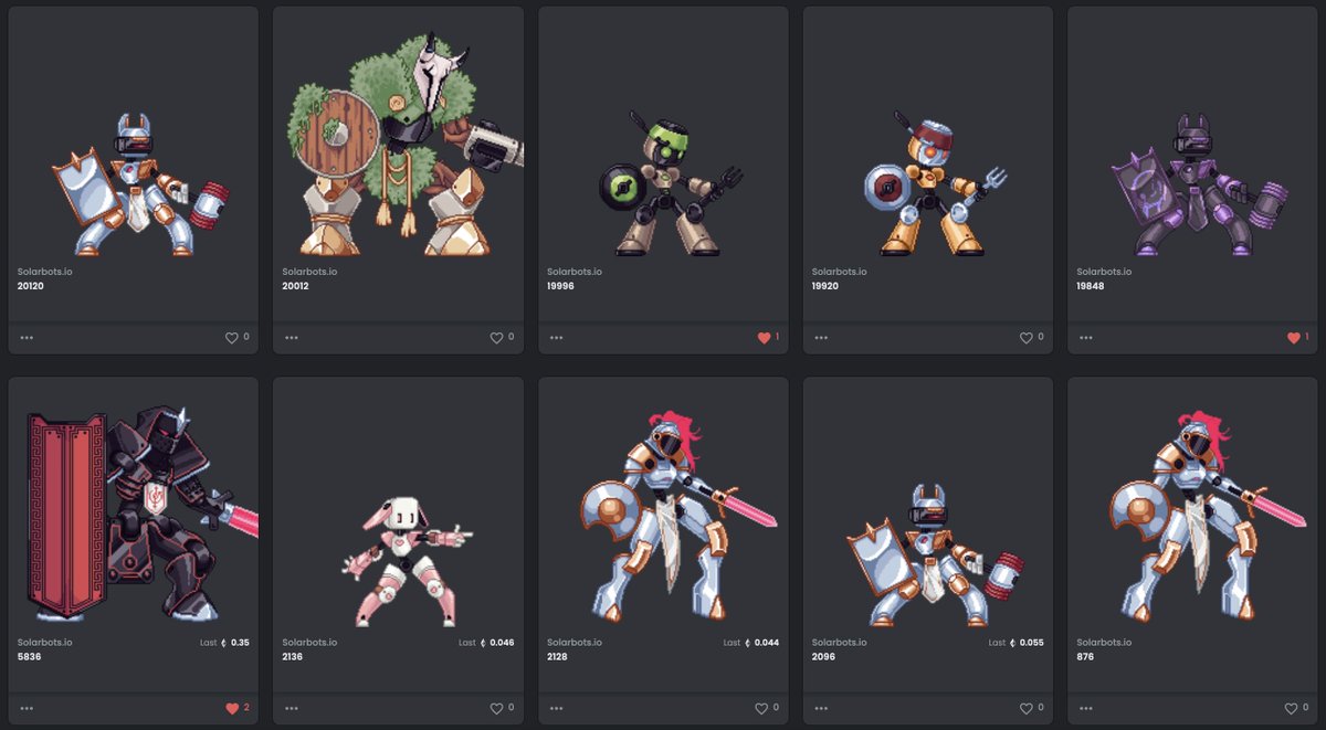 What's that?

KS Guild just unboxed our 10 <a href="/SolarbotsIO/">Solarbots Official</a> Tanks!!! We couldn't be happier with our frontline defenders 😍

solarbots.io

#KSGuild #P2E #NFTs