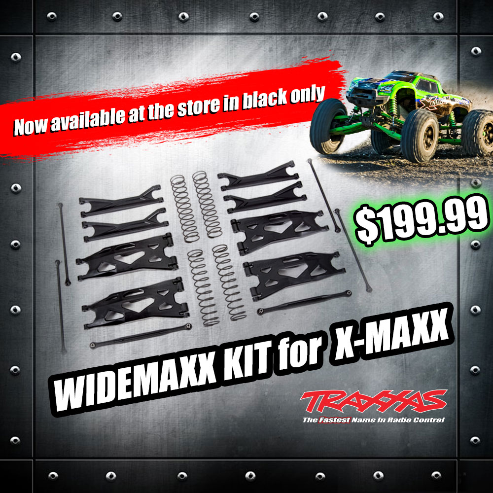 RCCarWorld's tweet photo. X-Maxx WideMaxx Kit,
Now available at the store in black only $199.99
Learn more here:
https://t.co/nU8G8PMi15
#RcTraxxas #RcXMaxx #RcKits #RcCarWorld https://t.co/2KFu1q6O9s