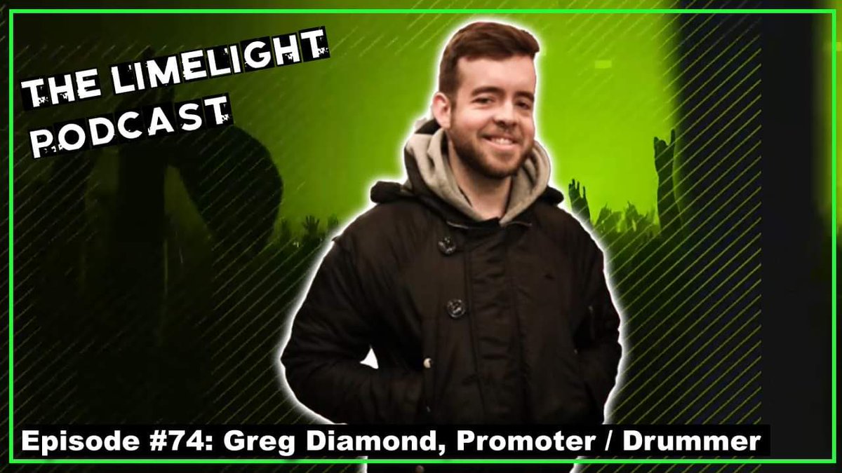 The NJ scene has a handful of professionals who help keep the community thriving. <a href="/thegregdiamond/">Greg Diamond</a> has been promoting/booking shows since he was a teenager &amp; currently has a home base at the <a href="/HOIAsburyPark/">House of Independents</a> 🎫

💡Streaming on all platforms💡
➡️ beacons.page/thelimelightpo…