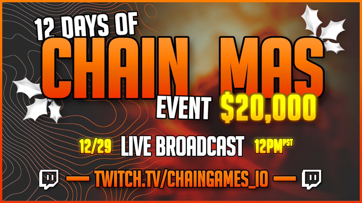 RealChainGames's tweet photo. AND WE'RE LIVE!!! 🎙 $20K USD IN $ETH ON THE LINE!!

Watch us on @Twitch -
https://t.co/EVhBsSYCdz

LET'S GOOOOOO!!!! 🥳

#CallofDutyWarzone #CallofDuty #cod #Warzone #Caldera #Vanguard #eth #ethereum https://t.co/zNxLS5BuA1