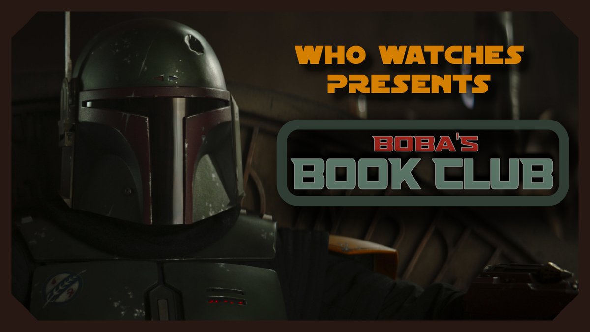 WhoWatchesPod's tweet photo. And like an armored bounty hunter that was presumed to be devoured by the sarlacc, we're back! Join @TravisFishburn @alexbrunelle @dustinmeadows and @Harbjagen this weekend as we break down the first episode of #TheBookofBobaFett on Boba’s Book Club! https://t.co/gOQumhWVVc
