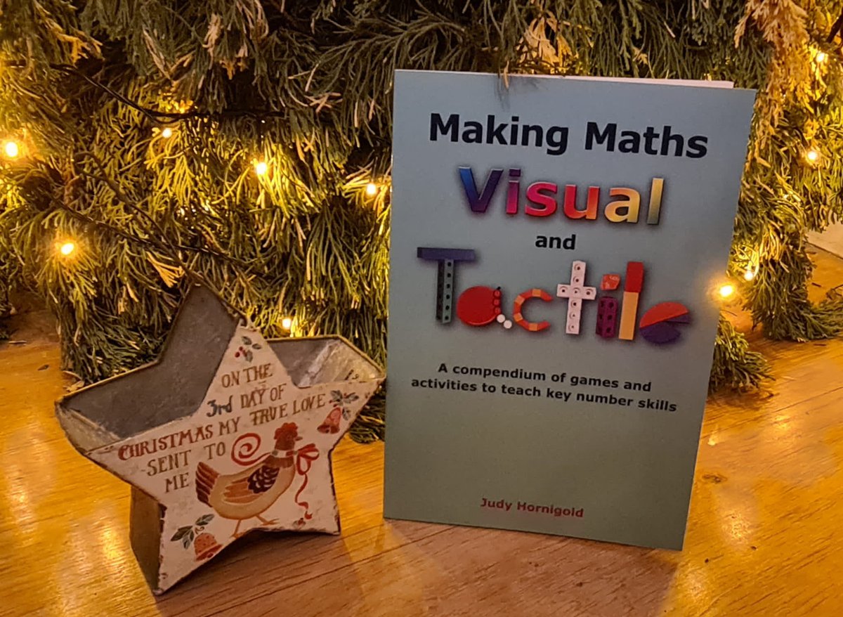 DyscalculiaNet1's tweet photo. The third day of Christmas, The Dyscalculia Network Judy Hornigold's 'Making Maths Visual and Tactile'
- TO WIN follow The Dyscalculia Network, share this post and comment telling us your favourite Christmas song 
There is only one prize available- Competition closes 30.12.21 6pm https://t.co/hhVoF1qKpI