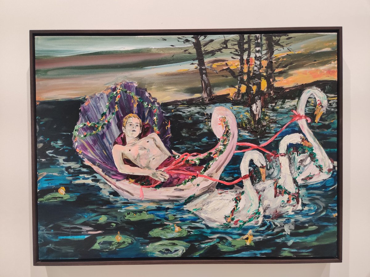 AdversarialAes1's tweet photo. The Rubell Museum is must see if you visit Miami. No excuses. #inspiration #hernanbas #swanprince https://t.co/a3QloPEkzR
