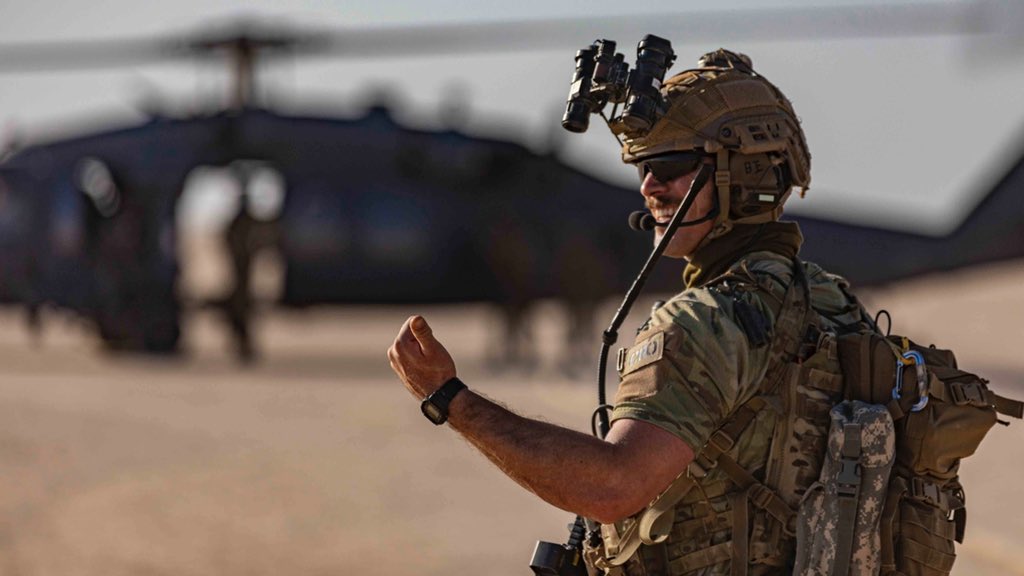 airforcespecwar's tweet photo. Our top 3 folks! And here we have it. Coming in at No. 3 is one of our CROs doing CRO things down range.
#operatorlife #oaf #sendit #fullsendmode #airforce #specialwarfare ๐ฃ https://t.co/mQRp3tVd3r