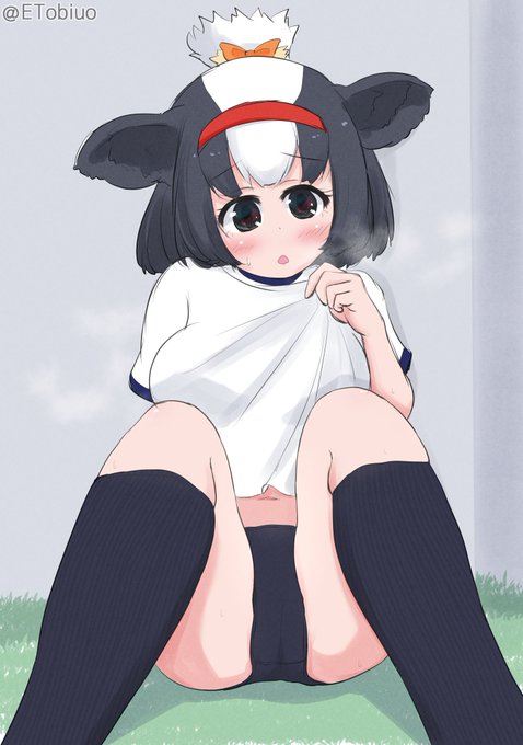 運動後ホルスタインちゃん 