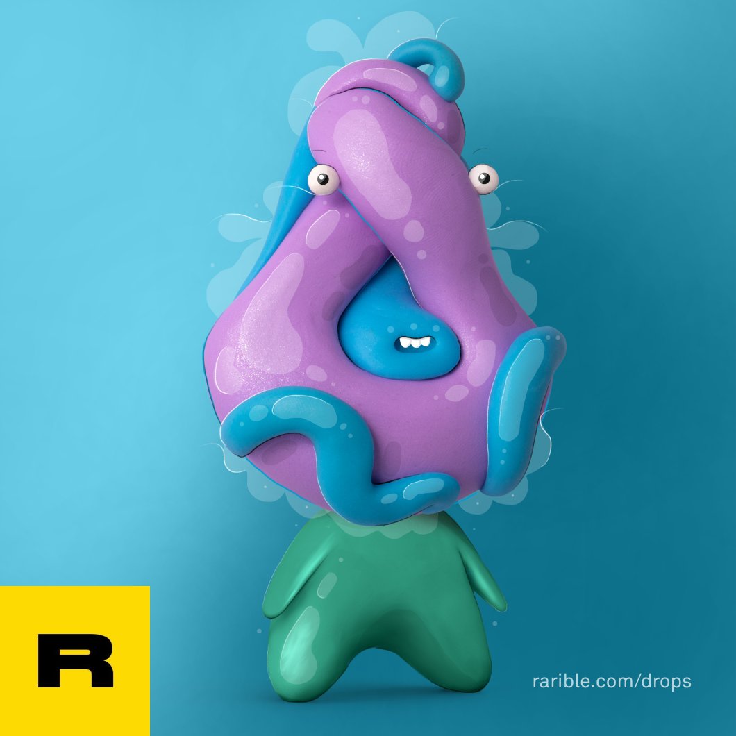 The postponed auction starts in 40 min ->
8th Edition Artist Series. 
13 Artworks / 13 Artists
24h Auction
0.1 wETH reserve
<a href="/rarible/">Rarible</a> <a href="/TheDrops_NFT/">The Drops💧</a> 

rarible.com/drops/items?fi…

#NFTCommunity #NFTartist #NFTdrop #NFTs #cryptoart