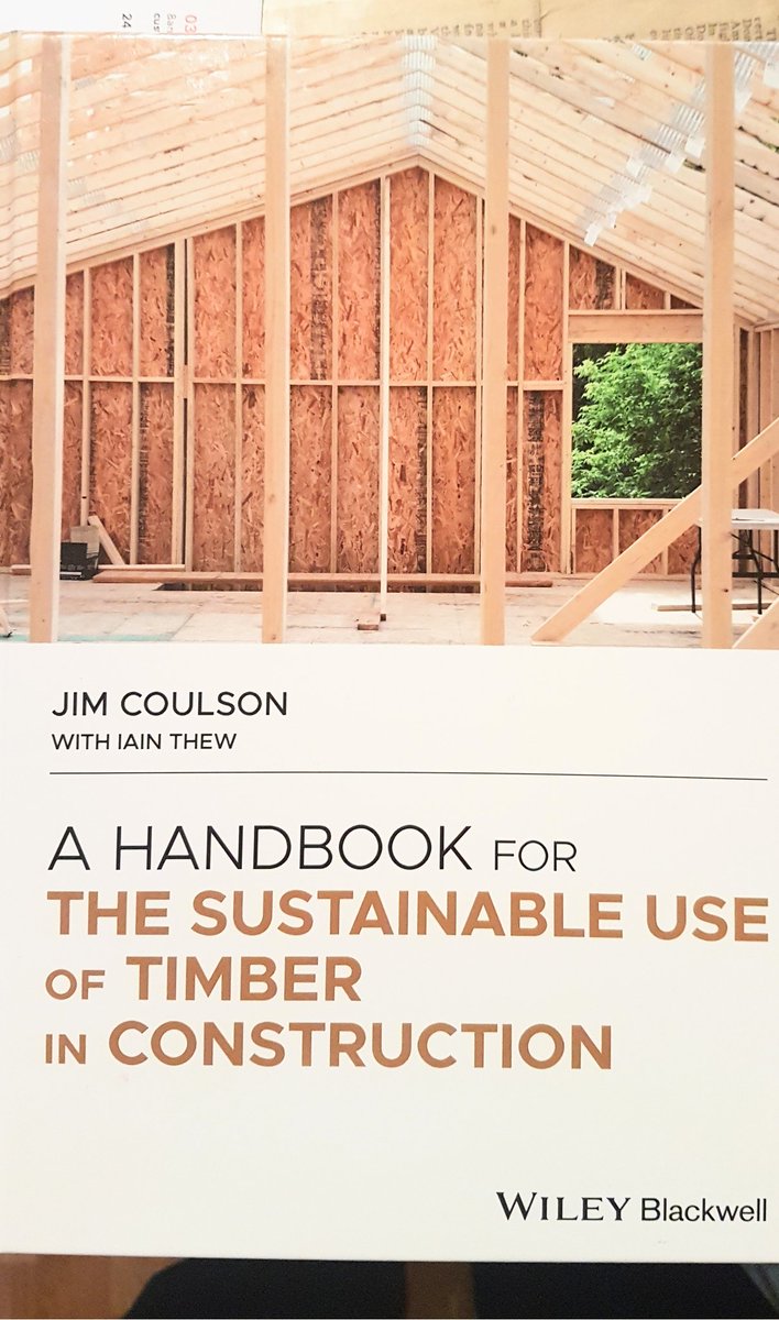 Your New Year Resolution: make sure you get a copy of Jim Coulson's latest book; which tells you everything you need to know about how to specify and use timber sustainably - and more! Available from us at Woodexperts, or via Amazon...Happy New Year, all!