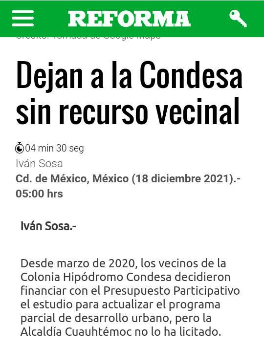 5antaMerlina's tweet photo. Negligencia = CORRUPCIÓN @SandraCuevas_ @nenulo sea @UNACDMX_OFICIAL o @DiputadosMorena 
❌ #ProgramaParcial 2020 @LaRomaDF sur II
@reforma 
.@Claudiashein @JuanJSerranoM @LuzElenaGlez @iecm @XochitlBravoE @del_angel_caro @ErikaStradaRuiz @mauriciohuesca @martinpadi @vhlobo https://t.co/03xlHWxDgB