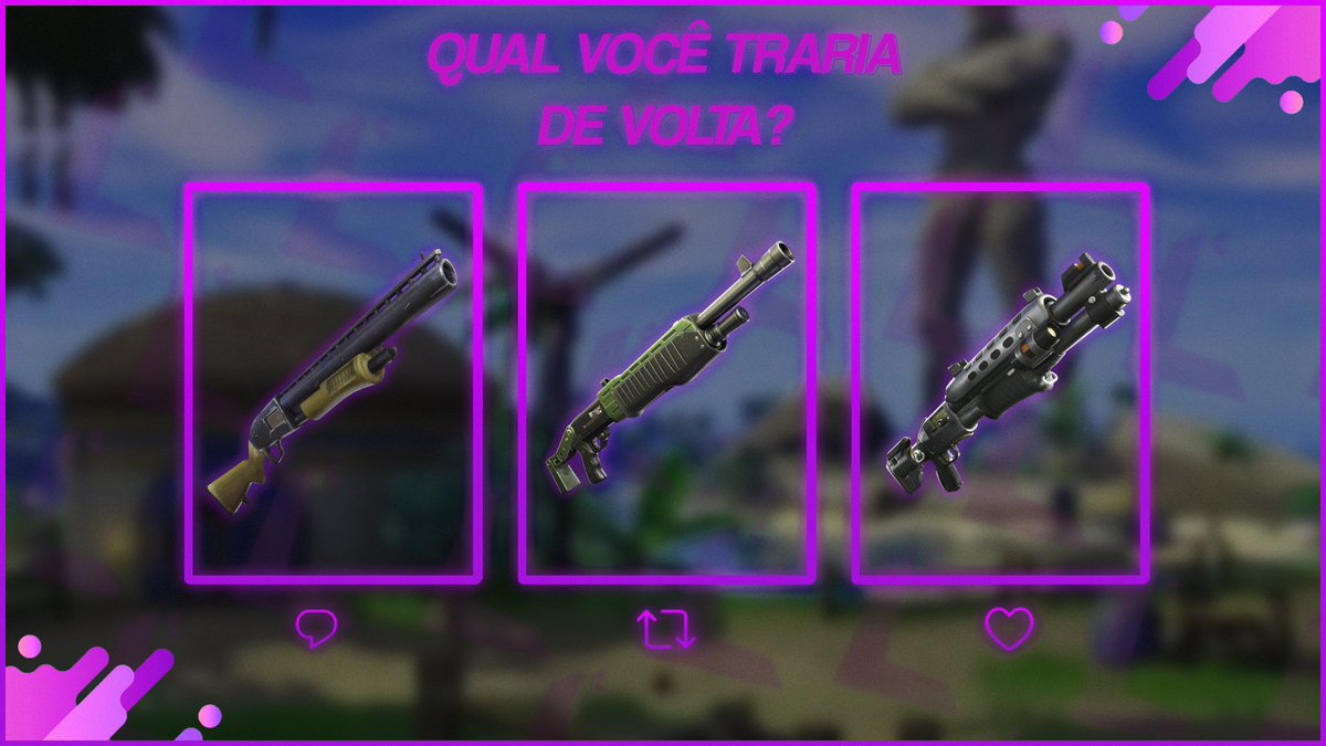linkedgg_'s tweet photo. INTERAÇÃO
Se você pudesse voltar alguma dessas armas qual você traria de volta?
💬? 🔁? 💟?
#GoLinked https://t.co/Bh5FtdxMN7