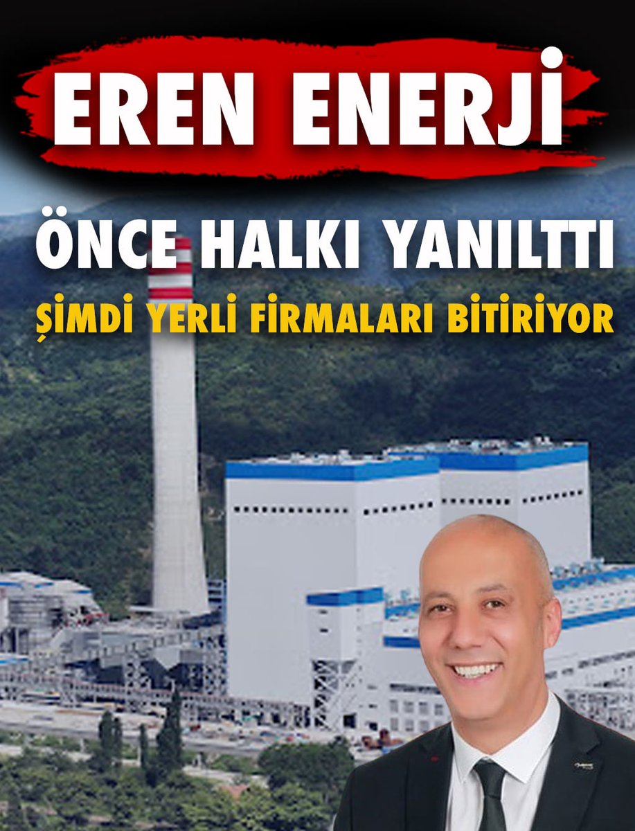 İşadamı isyan etti: 
Eren Enerji, önce halkı yanılttı, şimdi yerli firmaları bitiriyor…
Taşıma işi Bitlisli zengin siyasetçiye veriliyor...
tempogazetesi.com/zonguldak/isad…