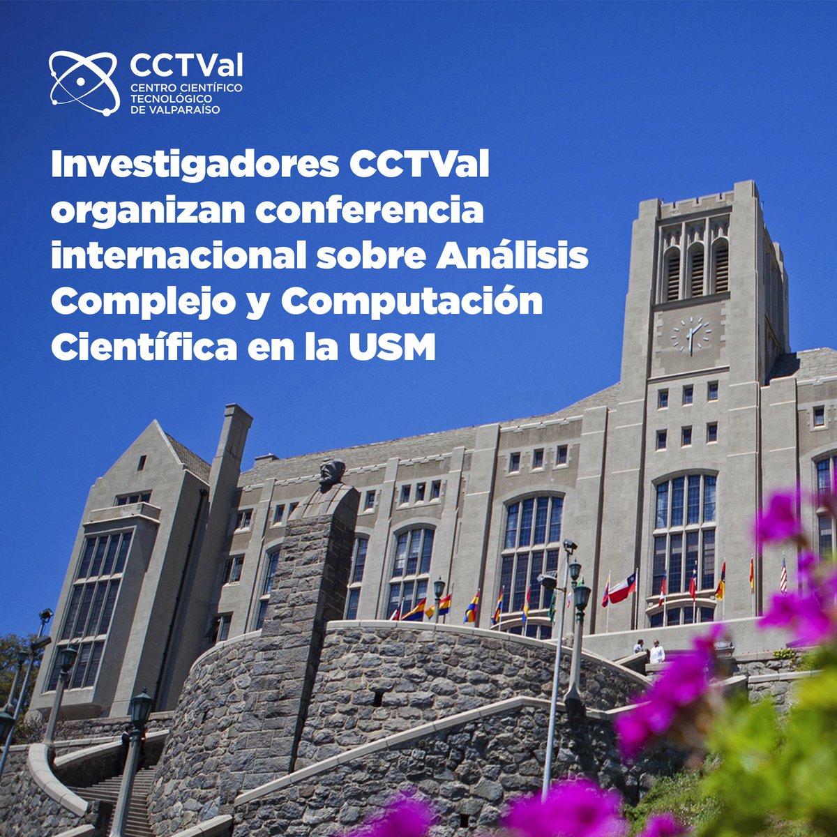👏🏾 A más de treinta años de su primera versión, Computational Methods and Function Theory (CMFT) vuelve a realizarse en la <a href="/usantamaria/">USM</a>, primera sede del evento en 1989.
 
Nota completa aquí 📰➡️ bit.ly/3sJ9F36
 
#CentrosANID
