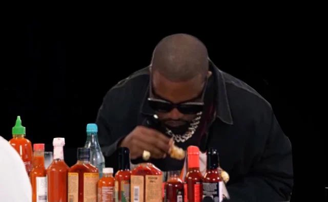 KanyeUpdated's tweet image. KANYE WEST NEEDS A HOT ONES EPISODE
