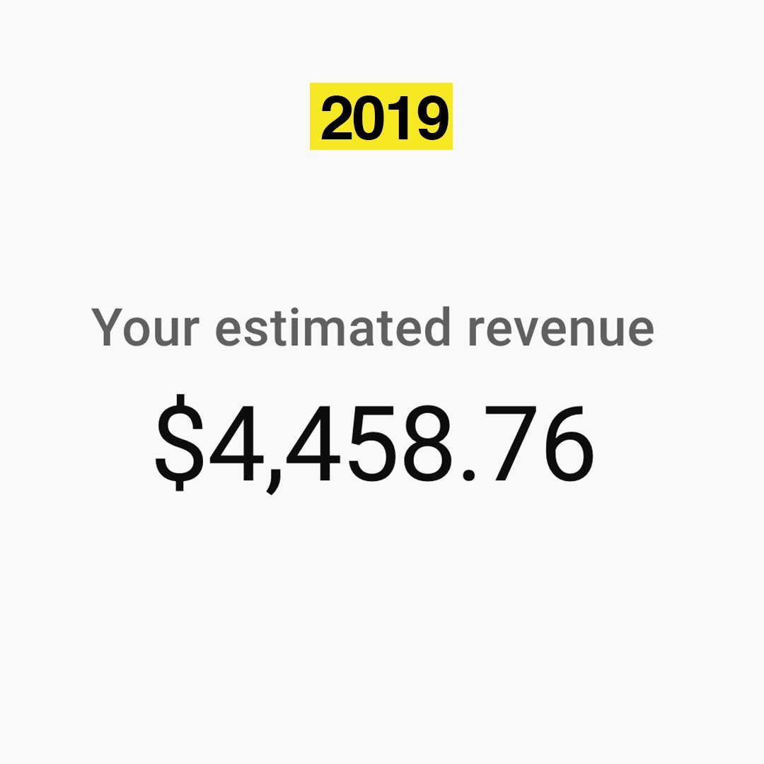 ColinandSamir's tweet photo. Our past 3 years of YouTube Adsense earnings https://t.co/4cw5iWQtCT